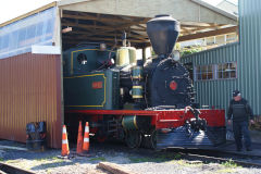 
Bay of Islands Railway, Kawakawa, 'Gabriel', Peckett 1730 of 1927, September 2009